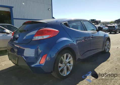 2017 Hyundai Veloster from USA, damaged, VIN KMHTC6AD6HU306323